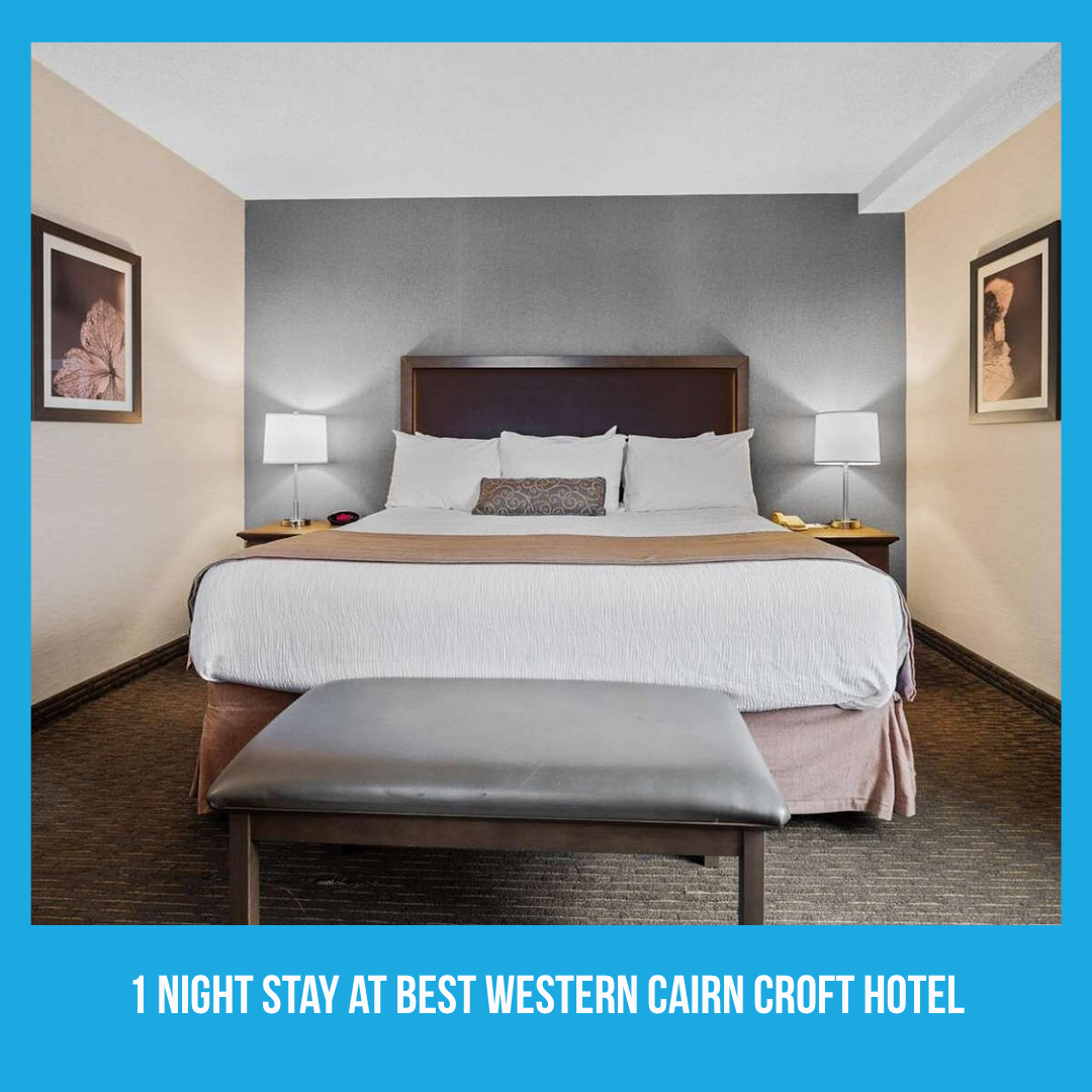 1 night stay at best western cairn croft hotel